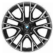 22x11.5 X5M, X6M Machined Black Rear Wheel Rim